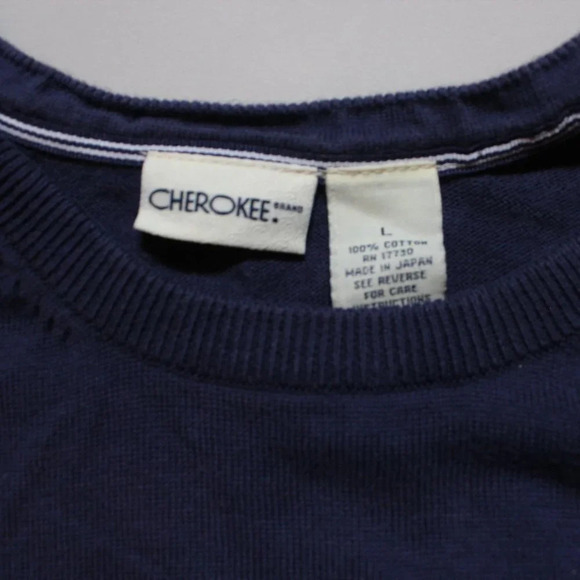Blue Cherokee Sweater Tank Top - Picture 2 of 4